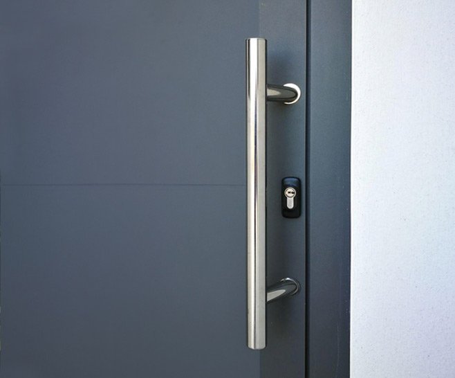 Puertas entrada aluminio premium